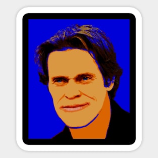 willem dafoe Sticker